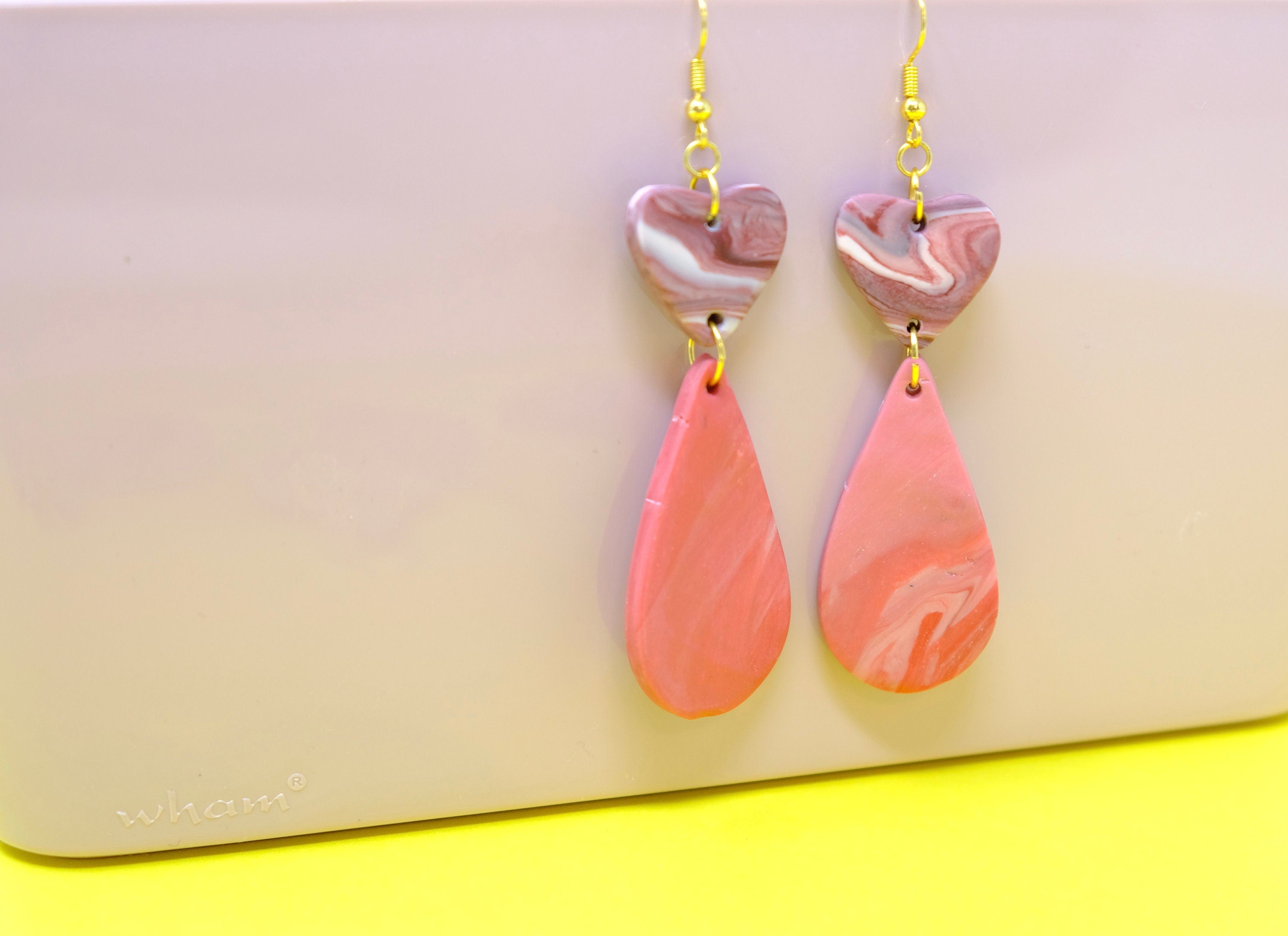 How to Make Polymer Clay Earrings - Pineapple Paper Co.